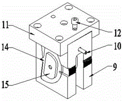 Small-sized part flattening device