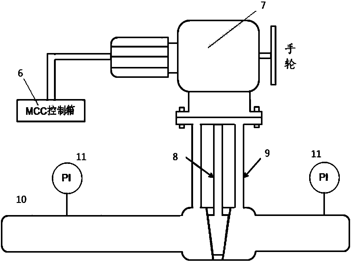 Electric valve state detection system and method