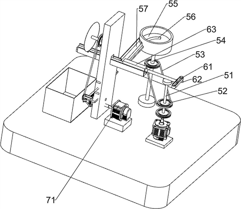 A wood block cutting machine for building materials