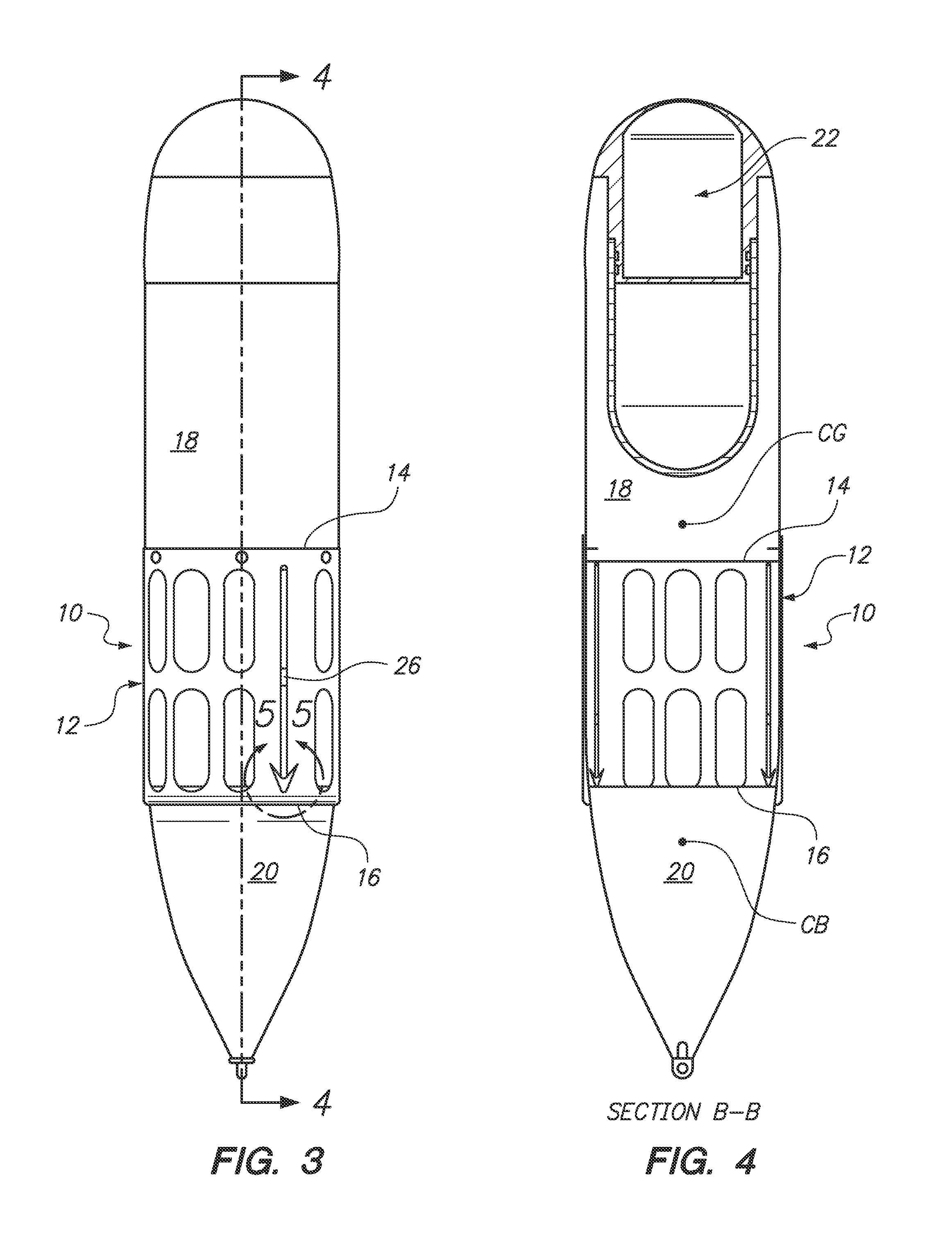 Self-stabilizing buoy and deployment methods