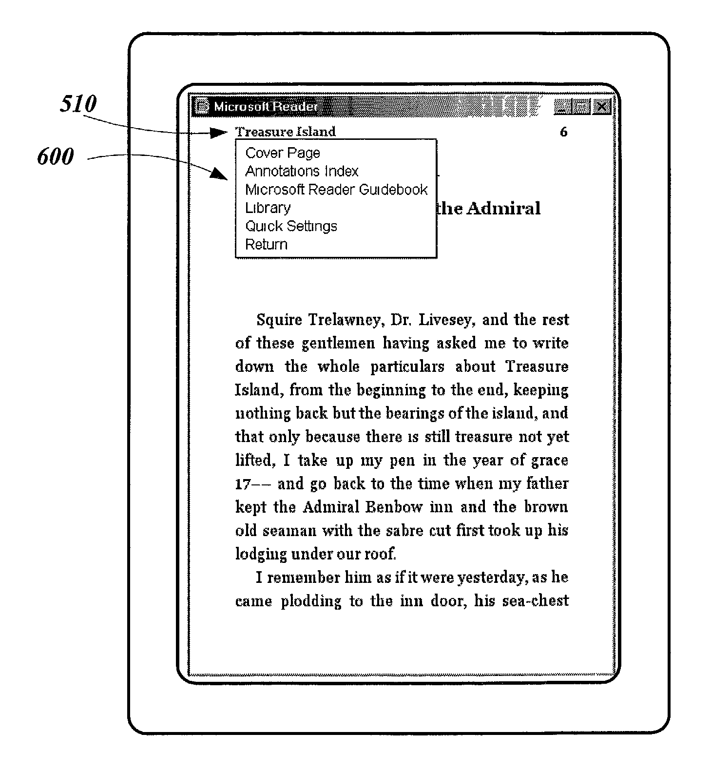 Method and apparatus for fostering immersive reading of electronic documents