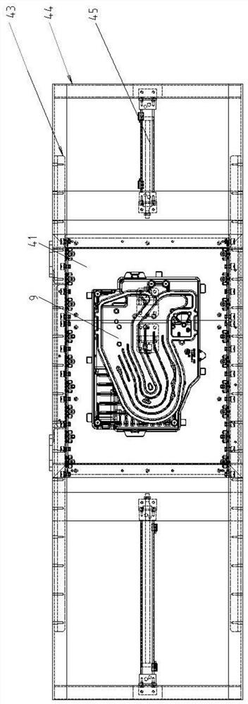 Automatic material receiving device of oil press