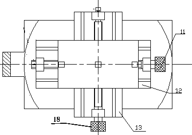 Common rotative surface intersecting line generating instrument