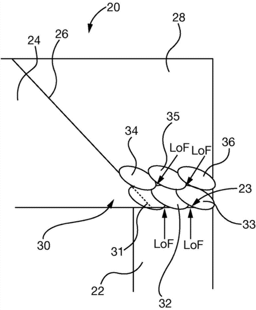 Superalloy laser cladding with surface topology energy transfer compensation