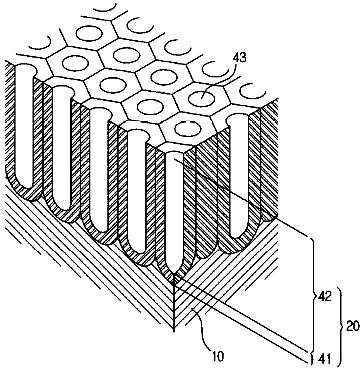 Metal parts and method for manufacturing same and process chamber provided with metal parts