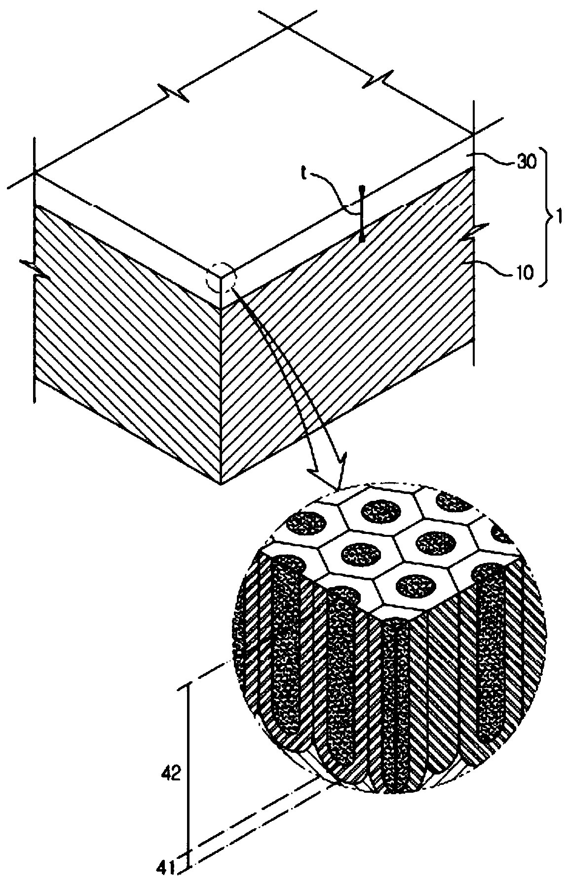 Metal parts and method for manufacturing same and process chamber provided with metal parts