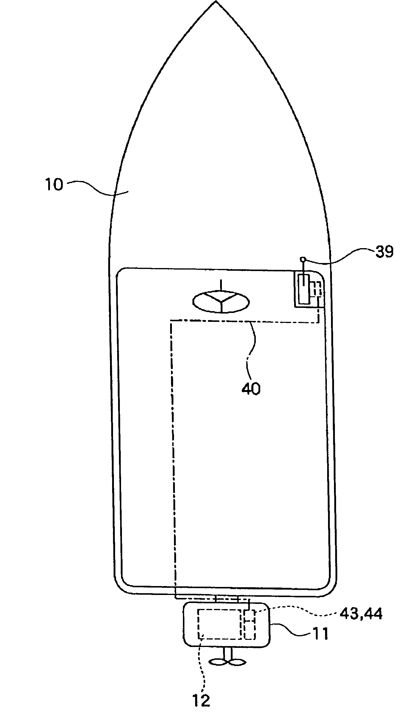 Throttle valve opening control device for a watercraft engine