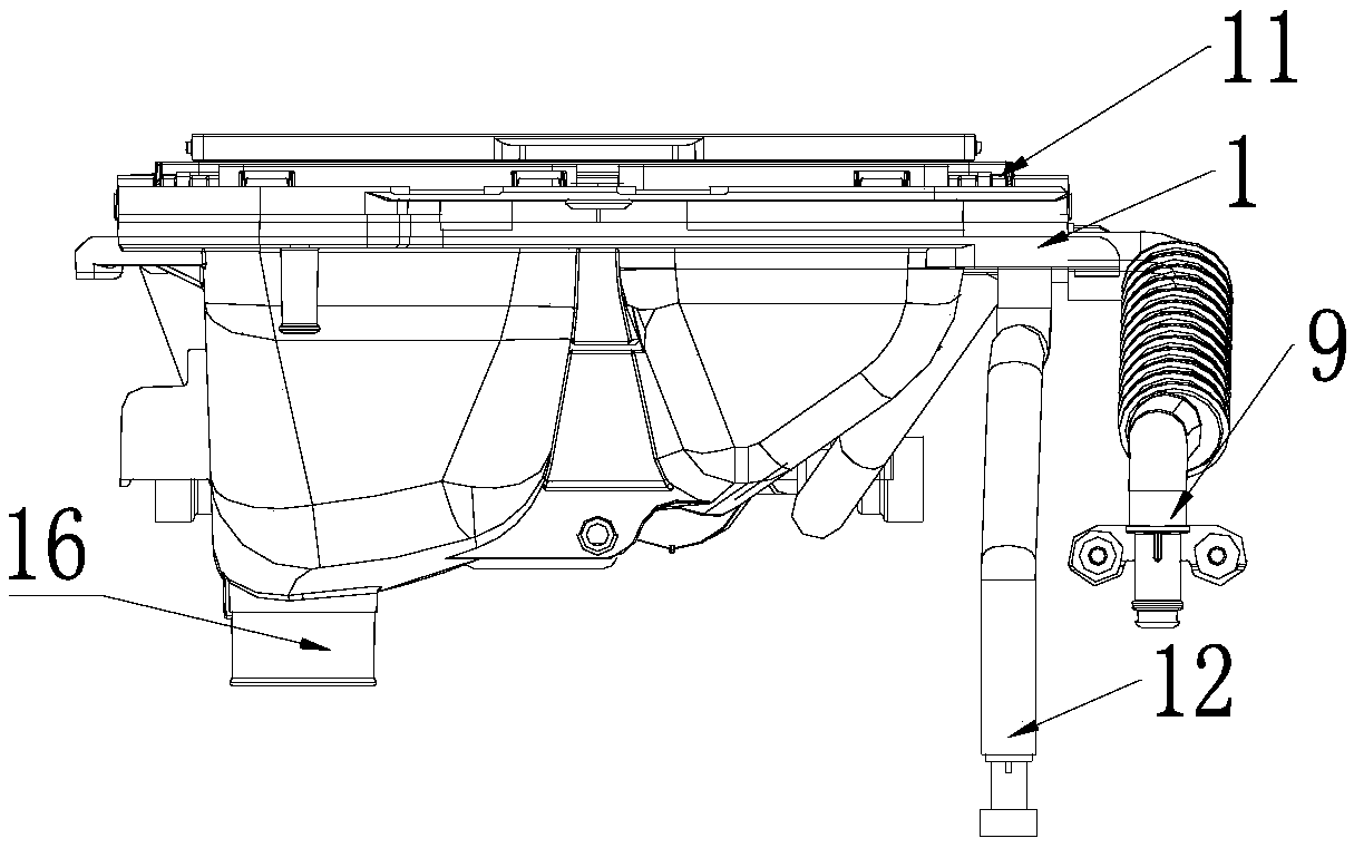 Washing machine and distributor box thereof