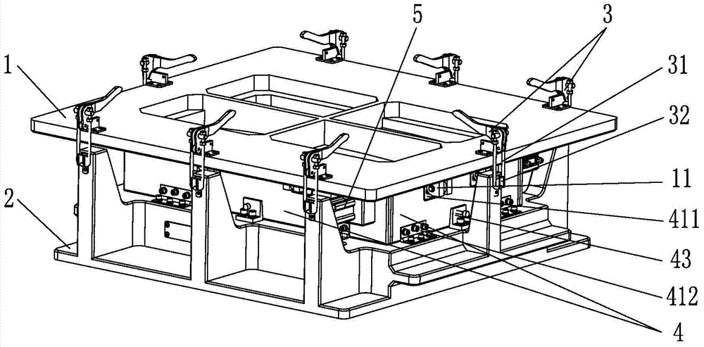 A mold for refrigerator and freezer door insulation parts