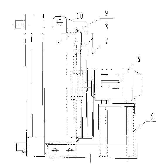 Plate-fin water radiator on wind power generation equipment