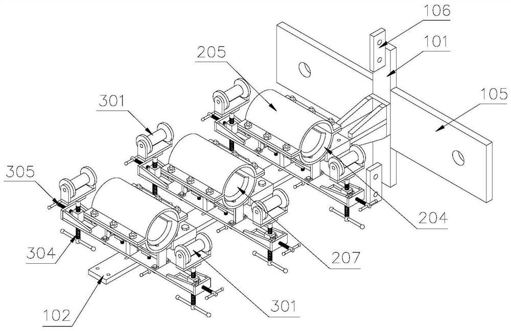 An overhead line pole cable suspension bracket