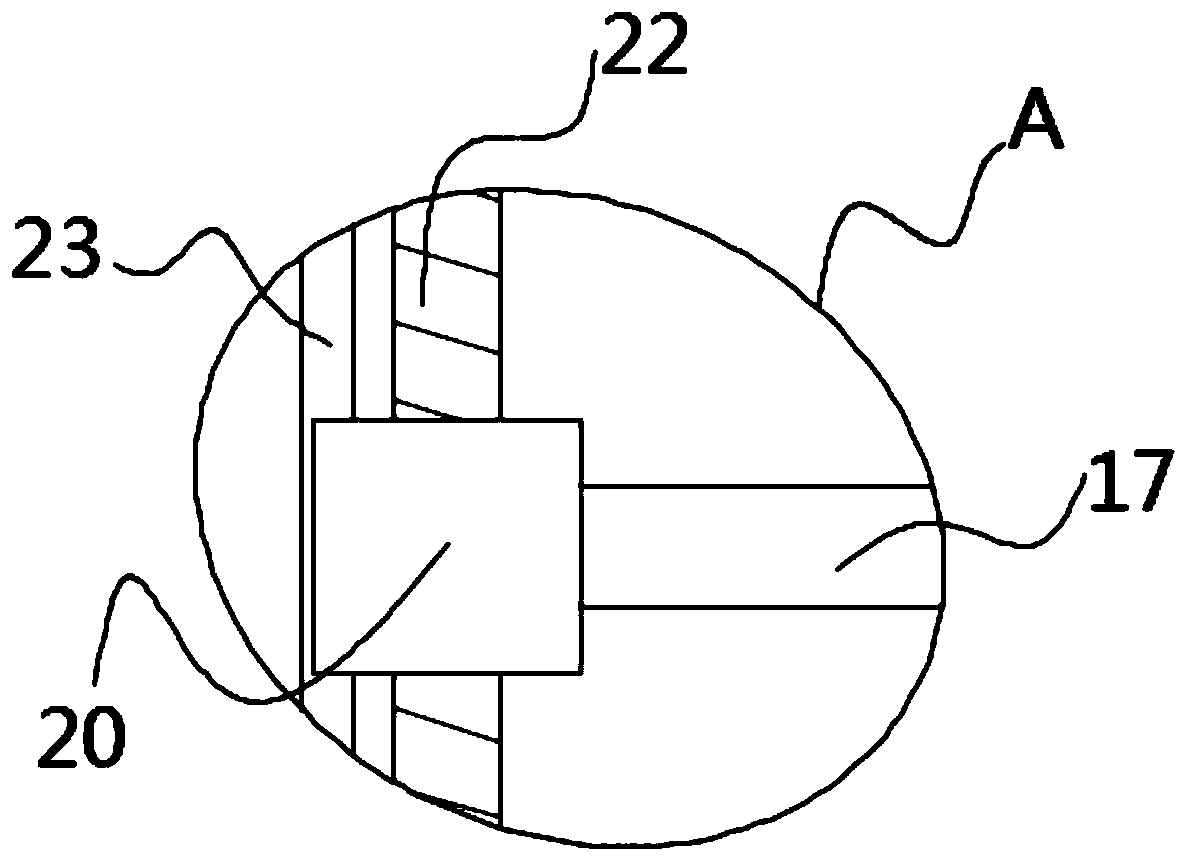 Vertical mixing device and application of vertical mixing device in production of bladder irrigation solution