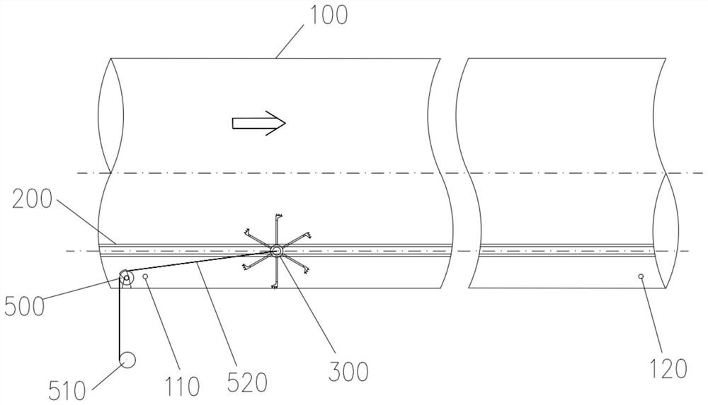 Flue ash removal device and system