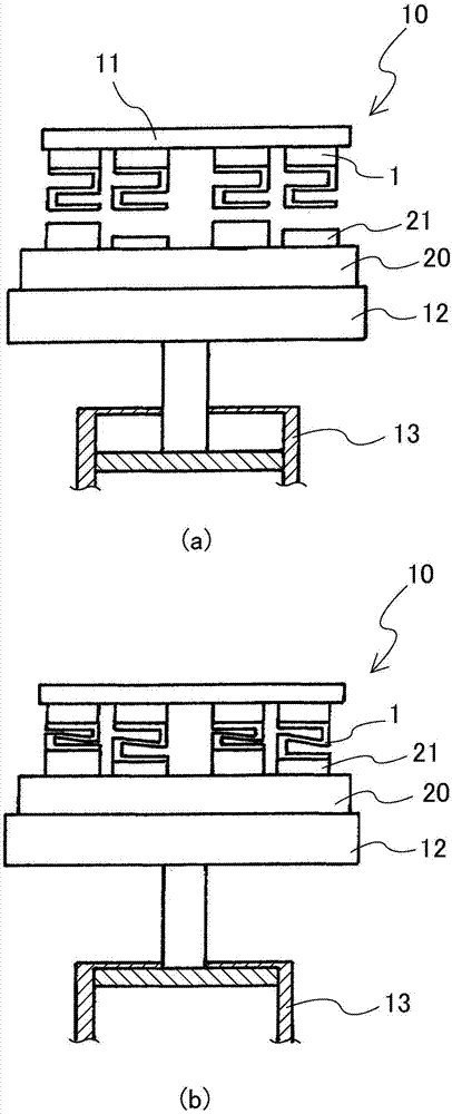 Contact, semiconductor testing device, and semiconductor testing method