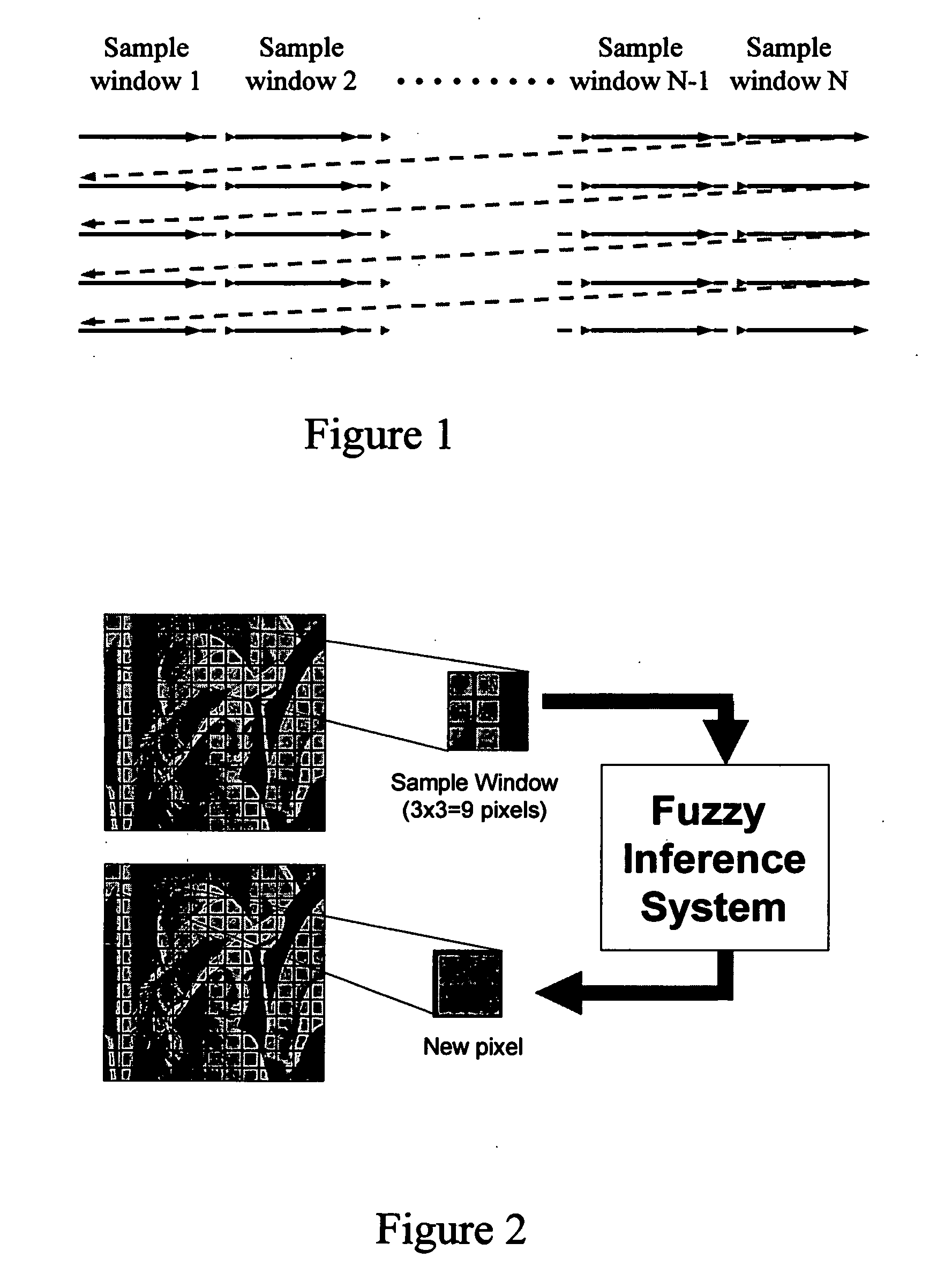 Method for retrieving original intact characteristics of heavily polluted images and its image processing