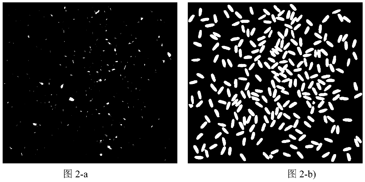Improved adhesion particle target segmentation method based on concave point matching