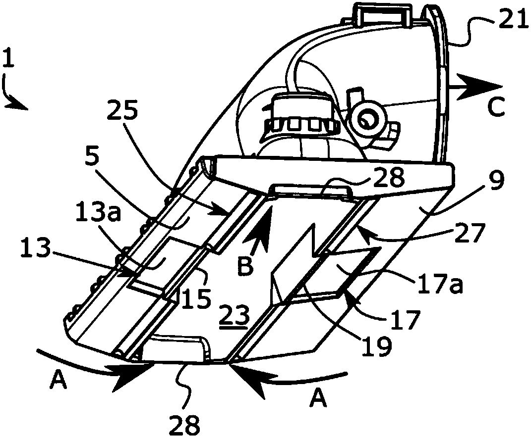 Vacuum cleaner nozzle and vacuum cleaner comprising a vacuum cleaner nozzle