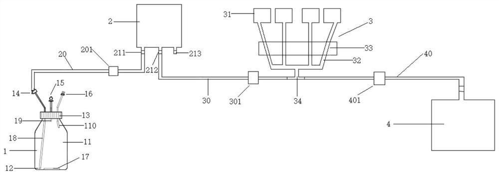 Method and device for preparing lentivirus