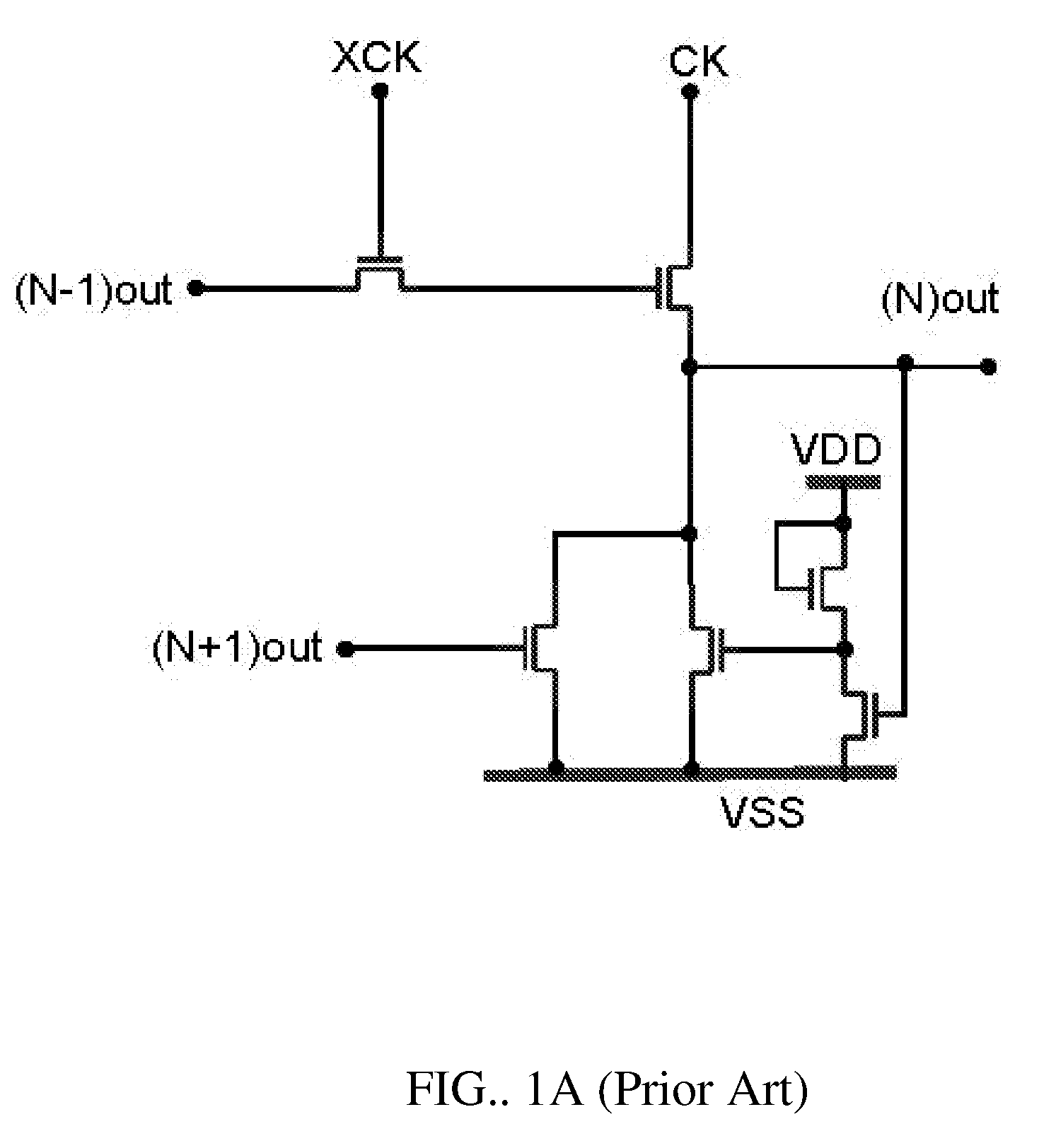 Dynamic shift register circuit