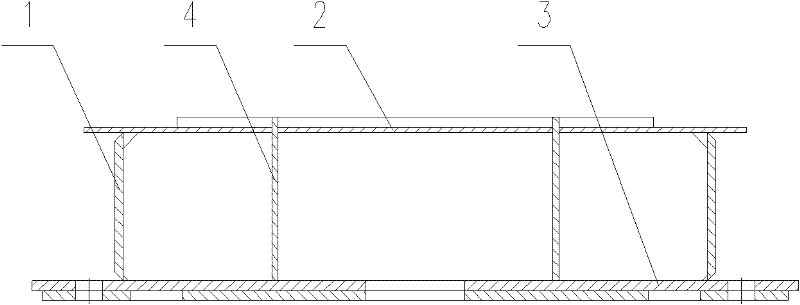 Light-weight bolster for urban rail trains