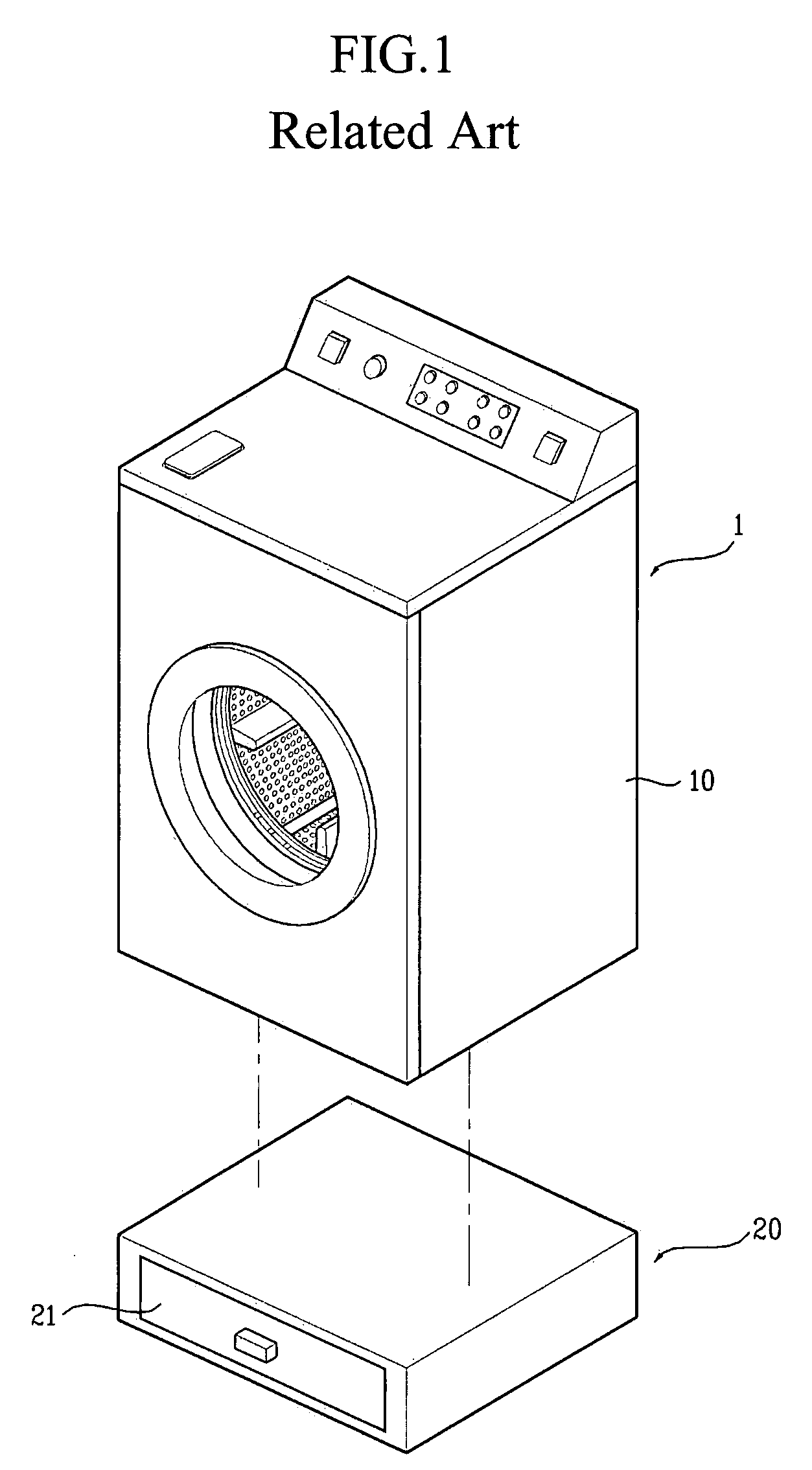 Auxiliary dryer and complex laundry machine including the same