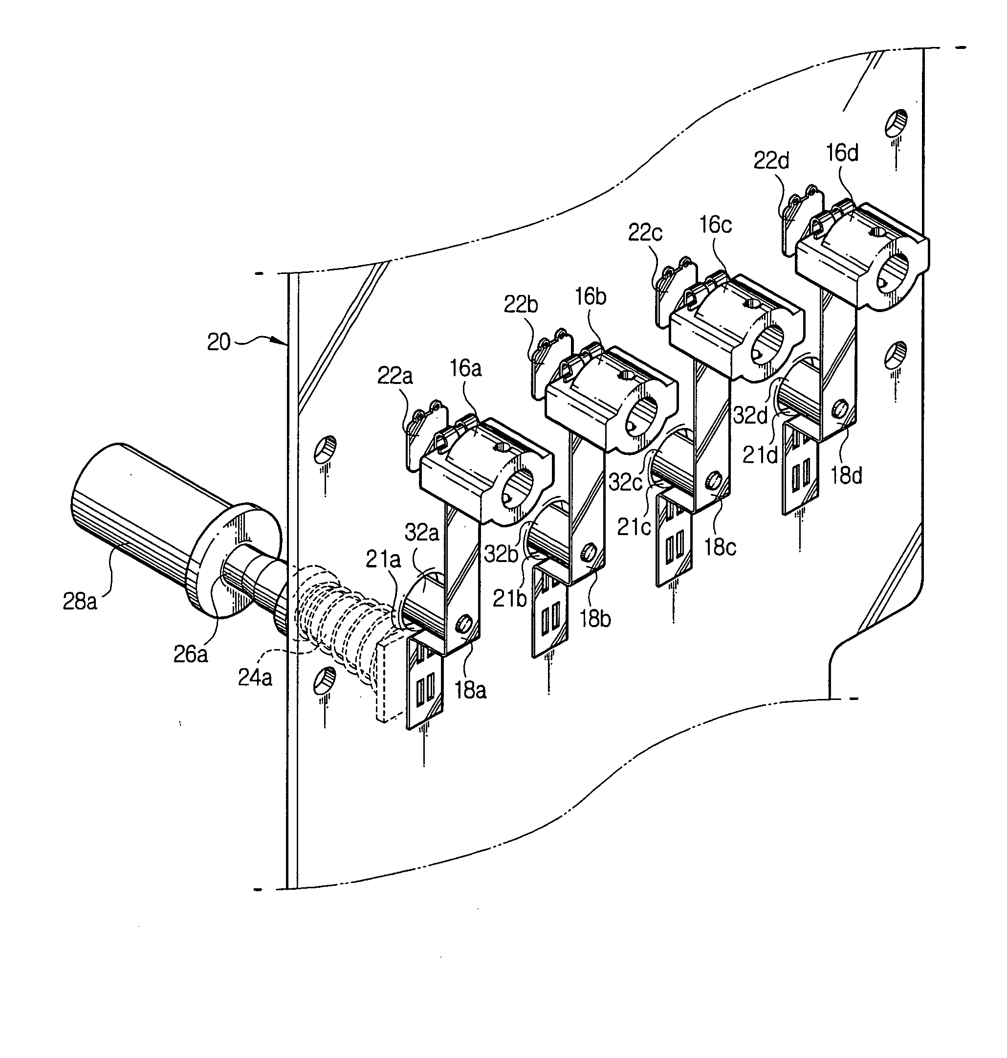 Apparatus for supplying voltage to developing device