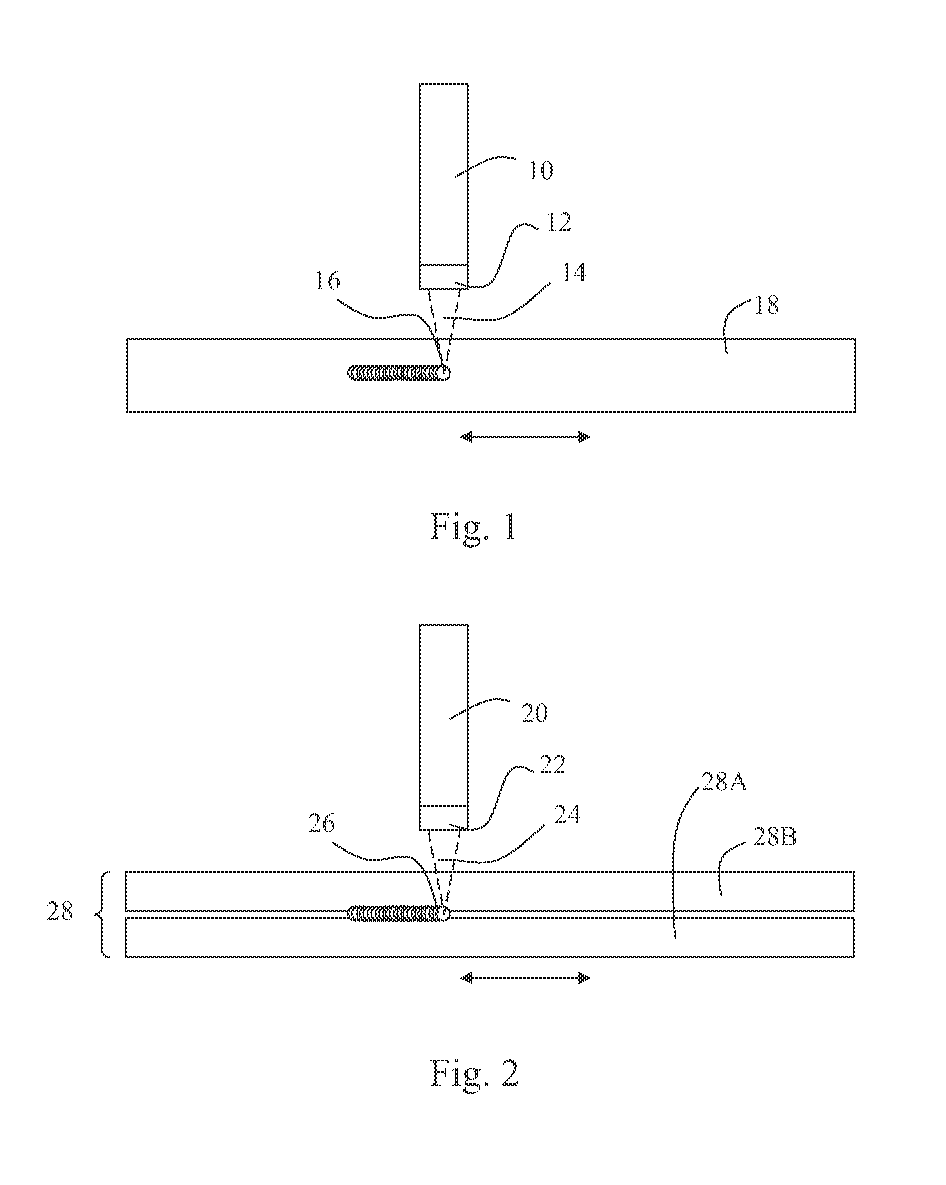 Method and apparatus for processing substrates using a laser