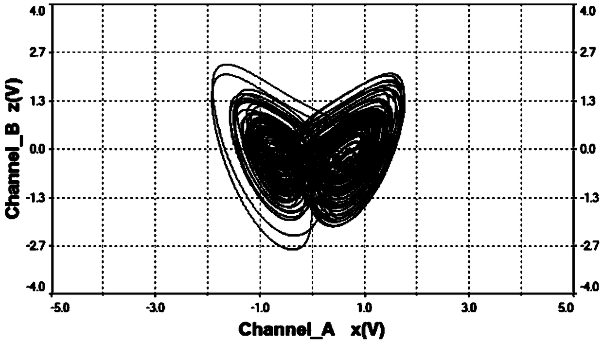 Four-dimensional fractional-order chaos model and circuit