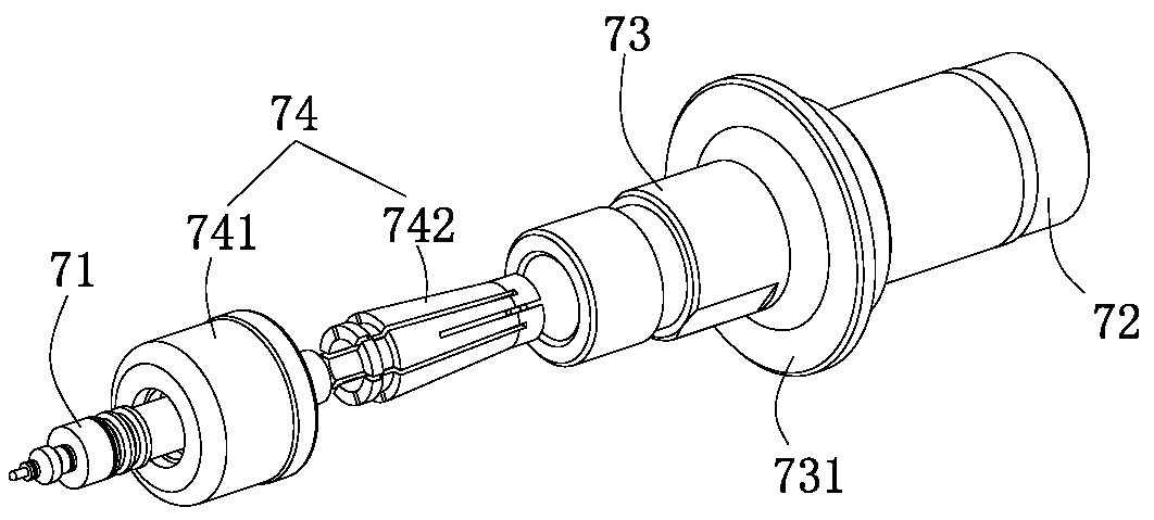 Hollow Water Outlet Ultrasonic Electric Spindle