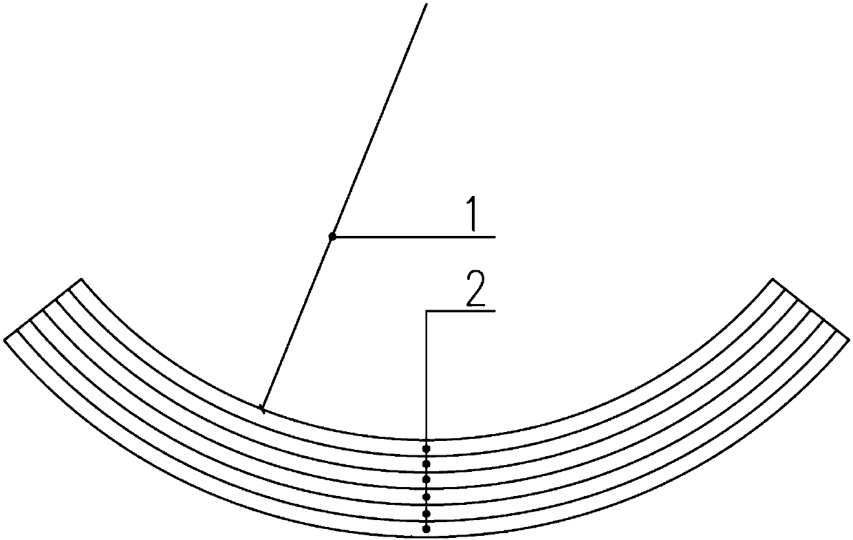 Forming method of curved glulam components based on wood plasticity