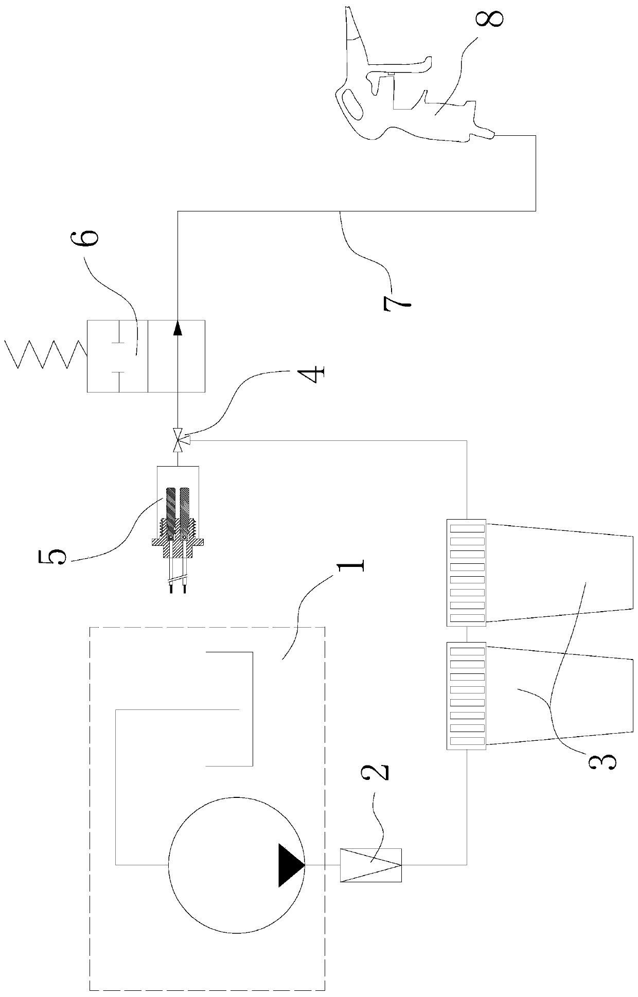 Water-filtering detection system for steam sterilizer