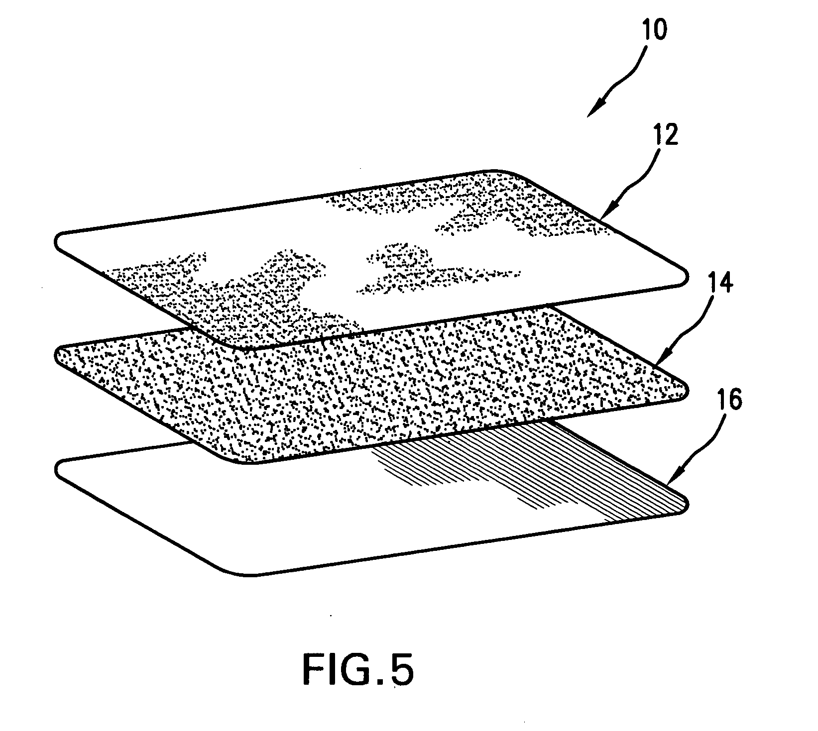 Self adhering fabric patch and moisture resistant flexible enclosure for containing the patch