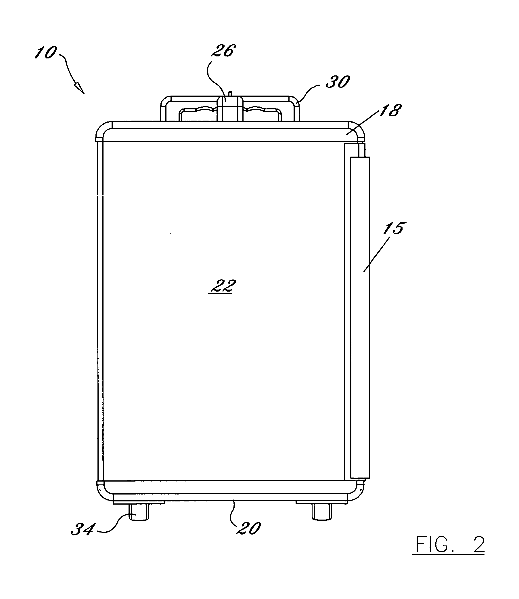 Rolling luggage with expandable compartment