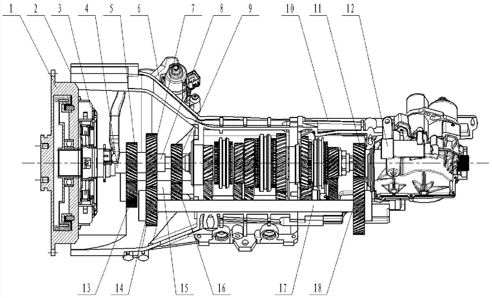 Vehicle power compensation clutch and clutch method