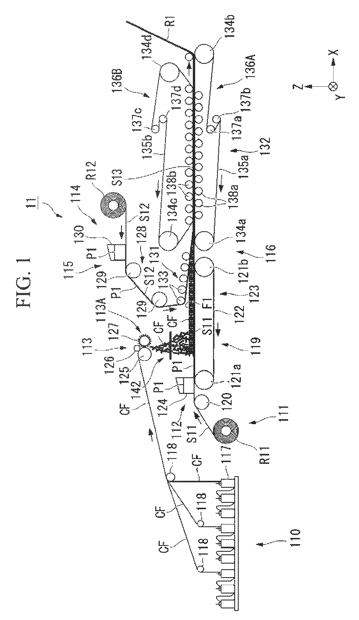 Fiber-reinforced resin material, molded article, method and device for manufacturing fiber-reinforced resin material, and fiber bundle group inspection device