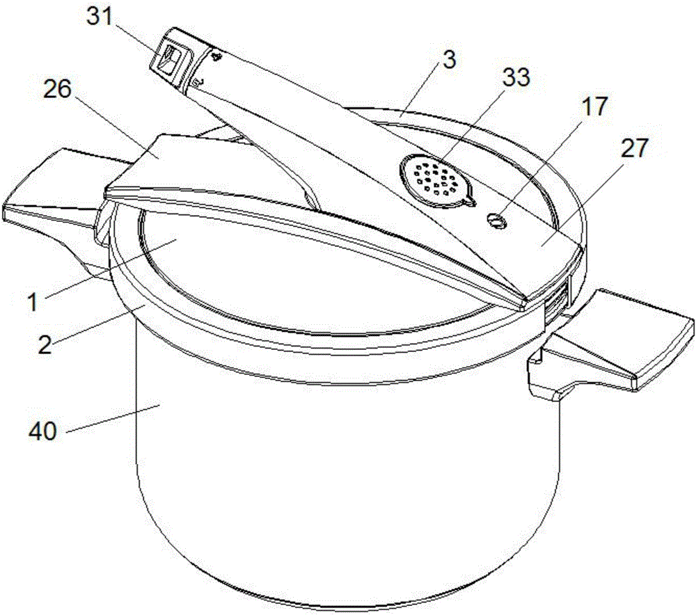 Pressure cooker lid