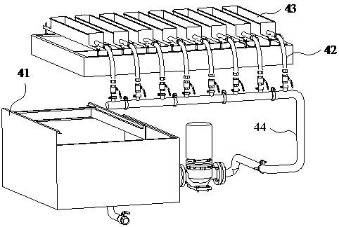 Chinese wolfberry fruit automatic cleaning production line and working method thereof