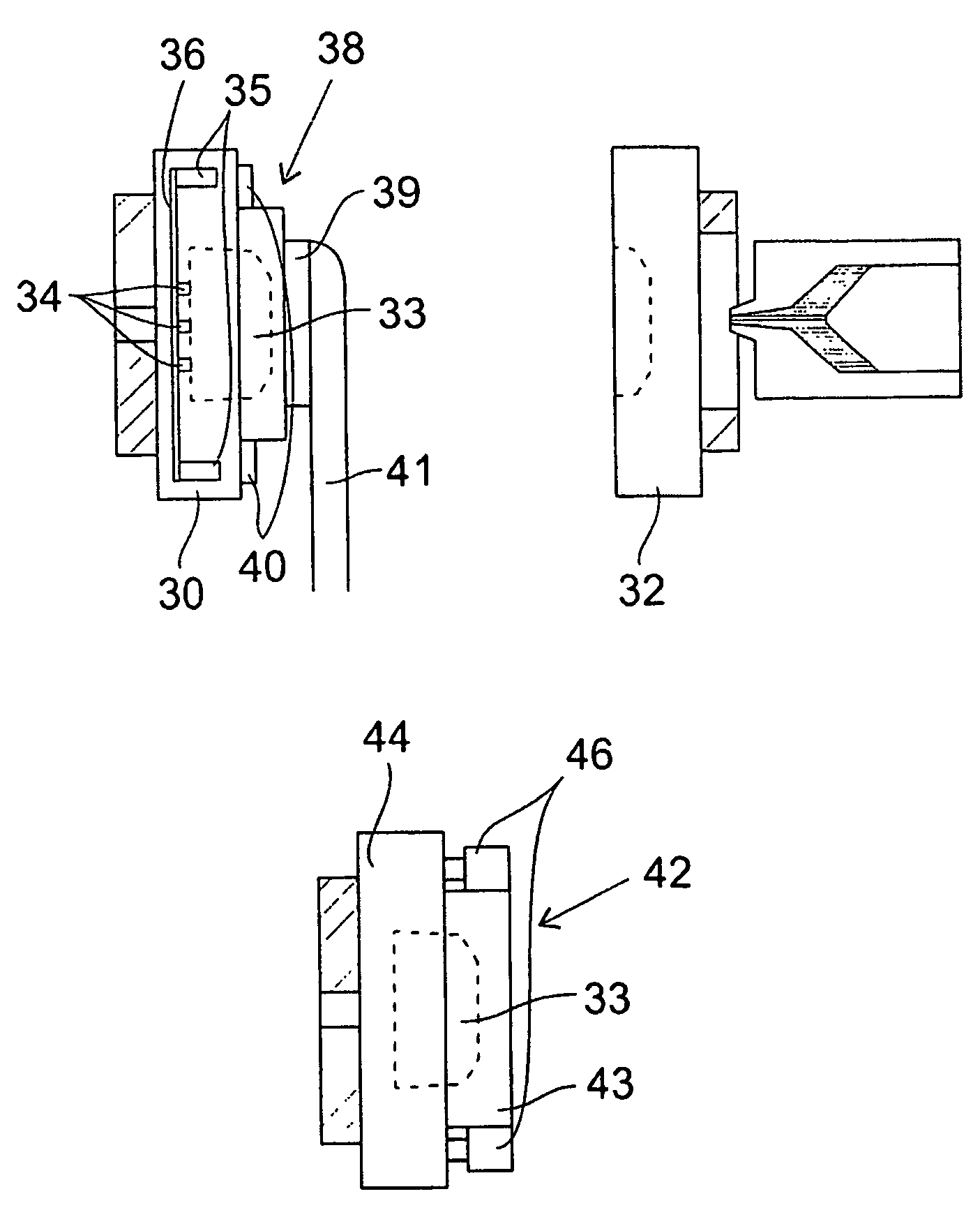 Device and a method for removing an object from a moulding tool