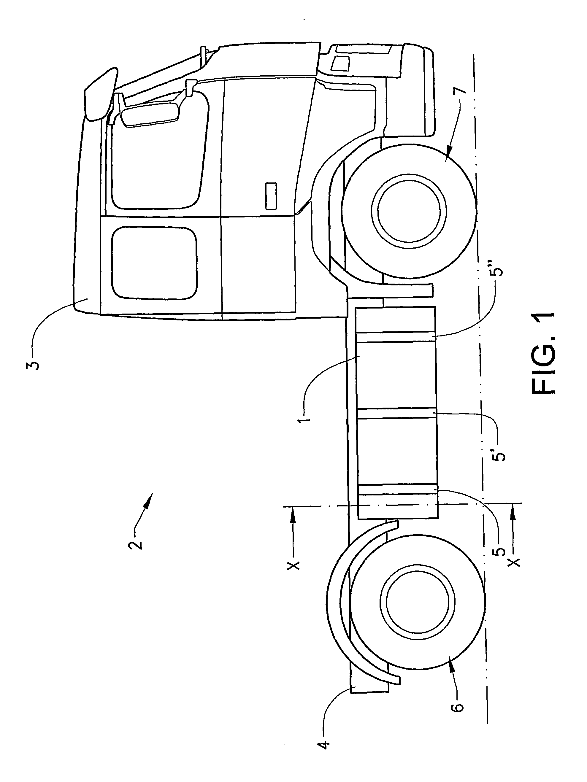 Device for Use with Liquid Container for a Vehicle and Method for Mounting Said Liquid Container