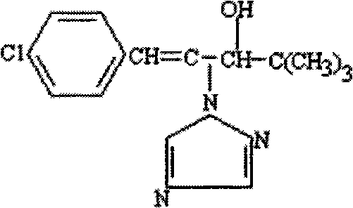 Application of pesticide composite containing uniconazole and prodiamine as tobacco bud-restraining agent