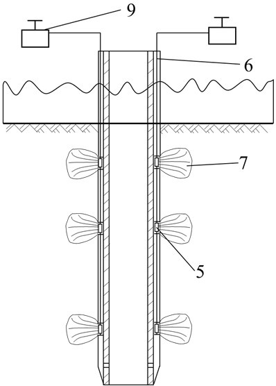 Construction method of underwater tubular pile type foundation and underwater tubular pile type foundation