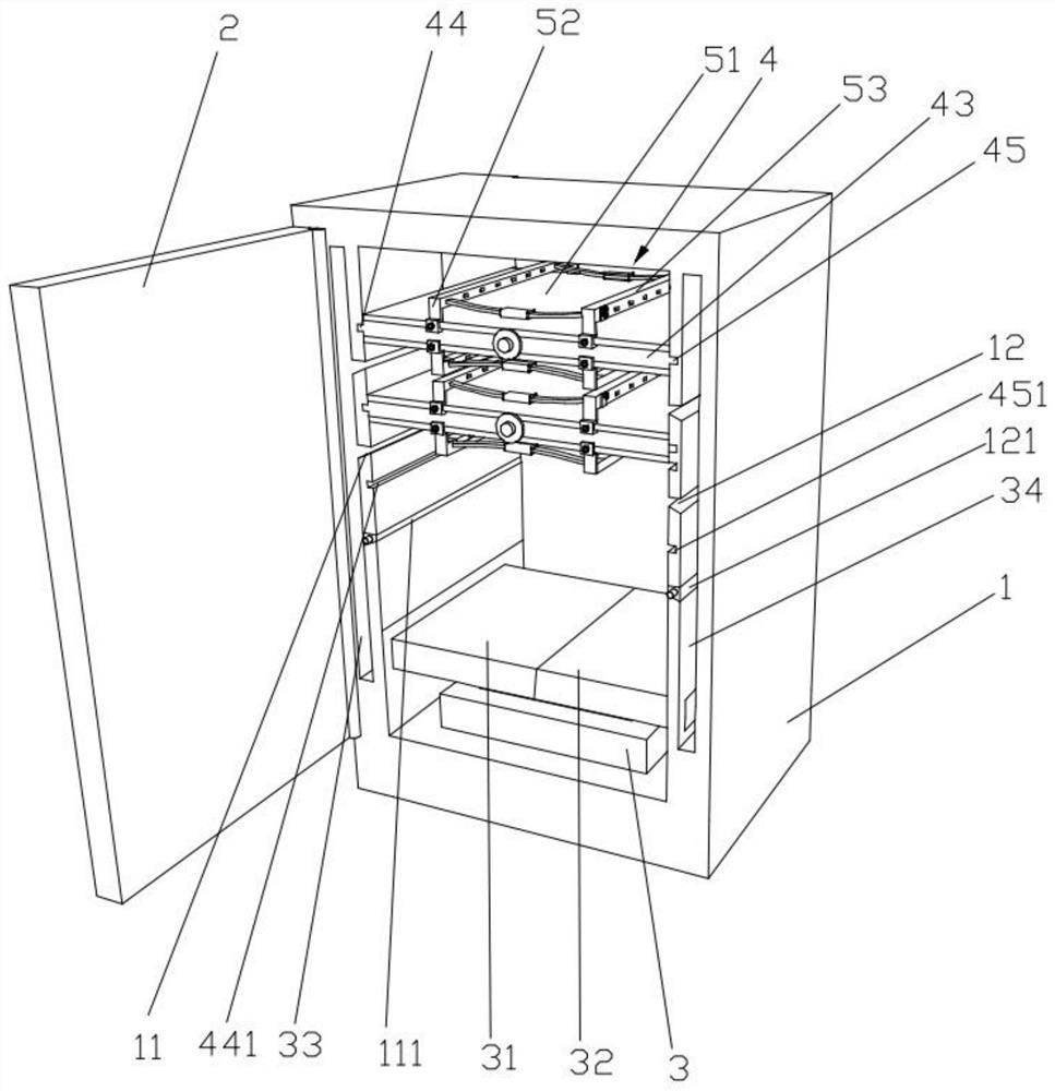 Drying oven for conductive foam preparing