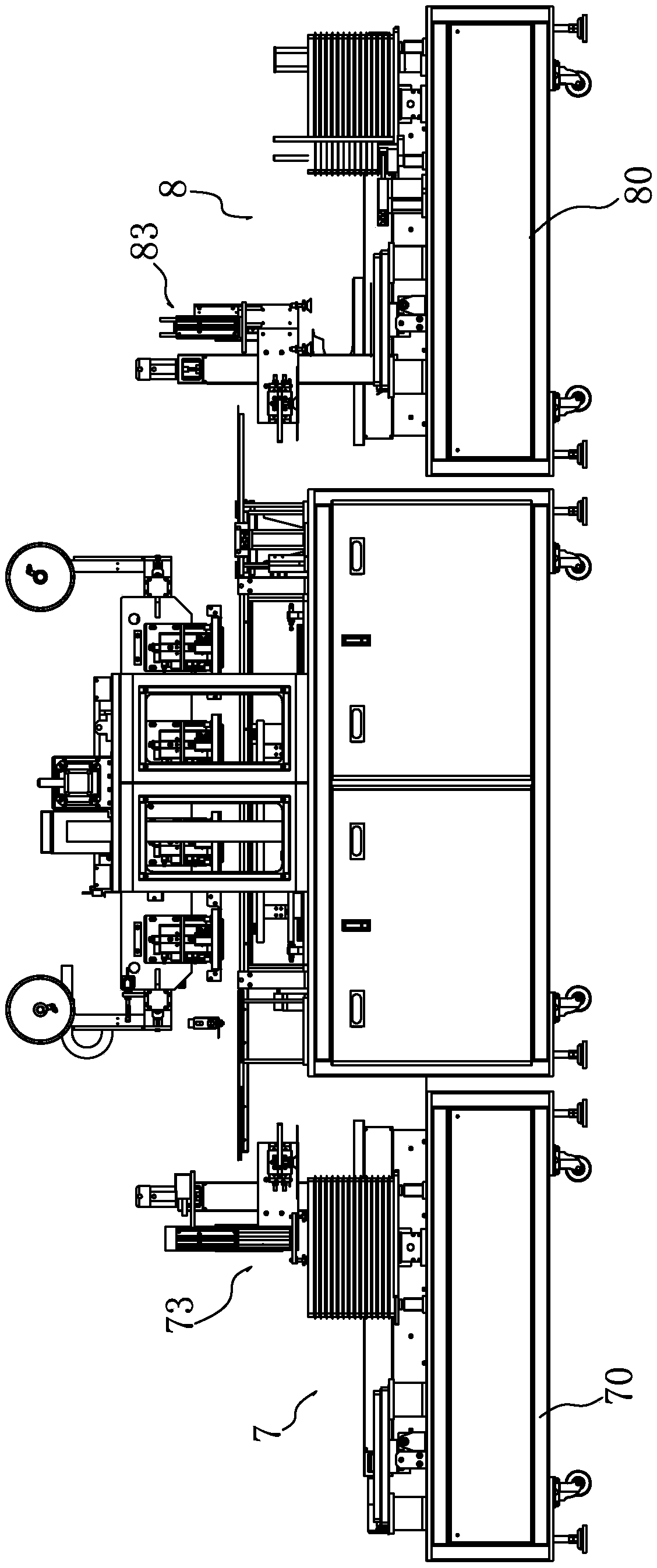 Glass coating wiping equipment