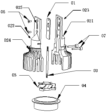 Light source module and light-emitting lamp