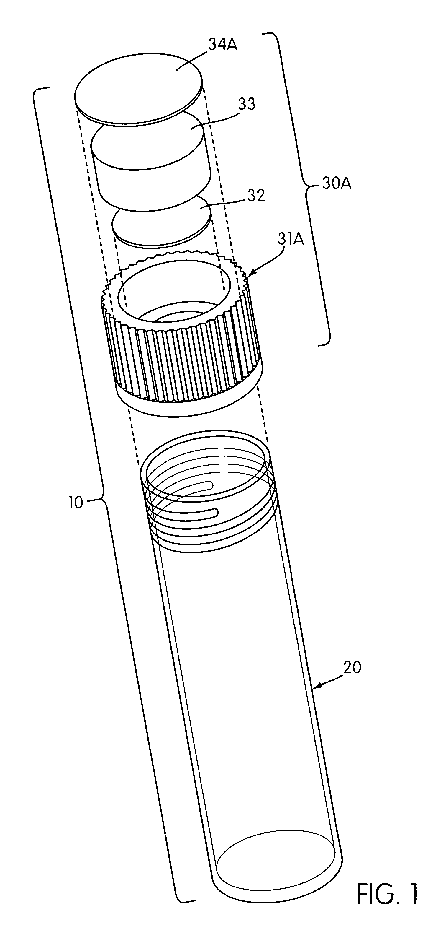 Method for transferring a substance to or from a closed system