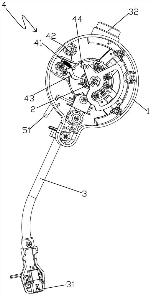 Adjusting structure of sound arm support