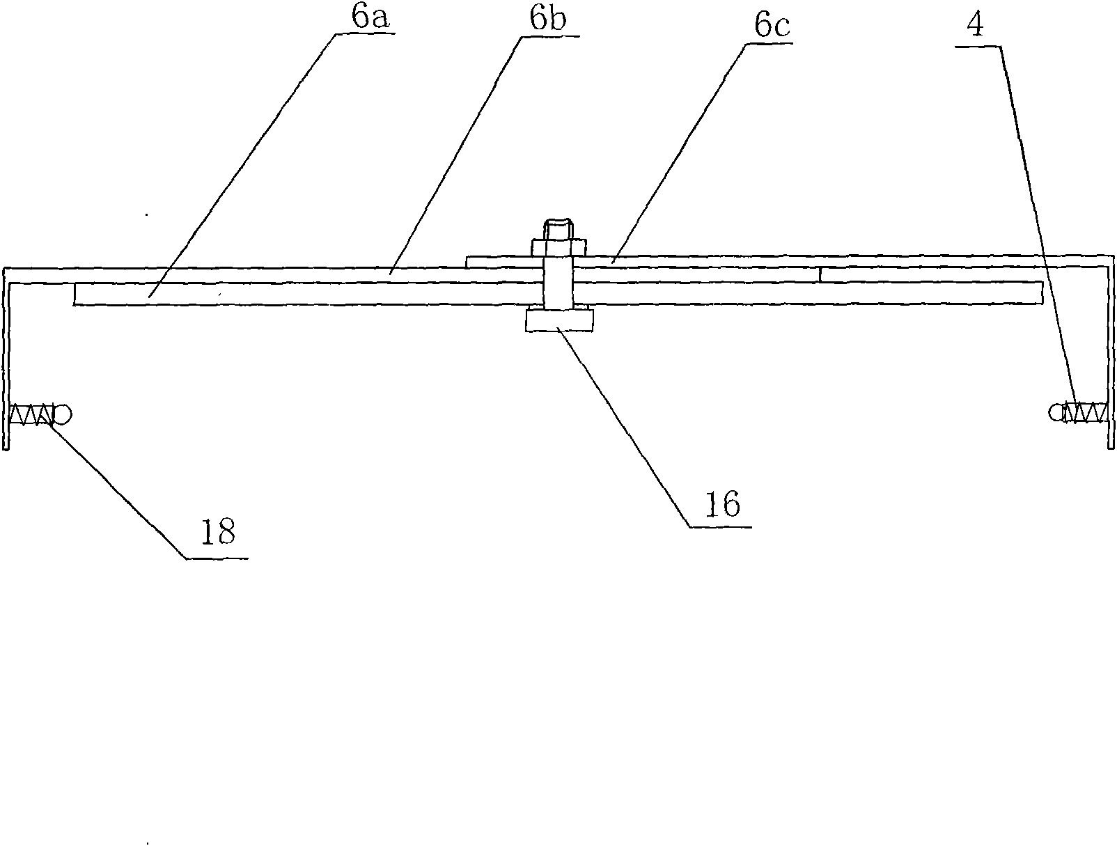 Device for marking color scale line of tire