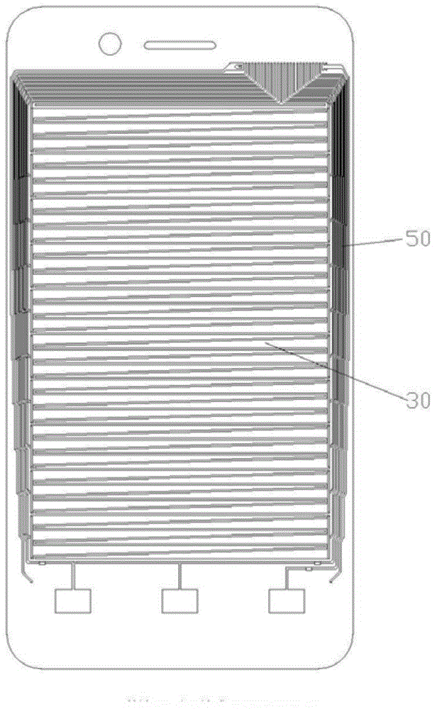 Graphene capacitance touch screen and manufacturing method thereof