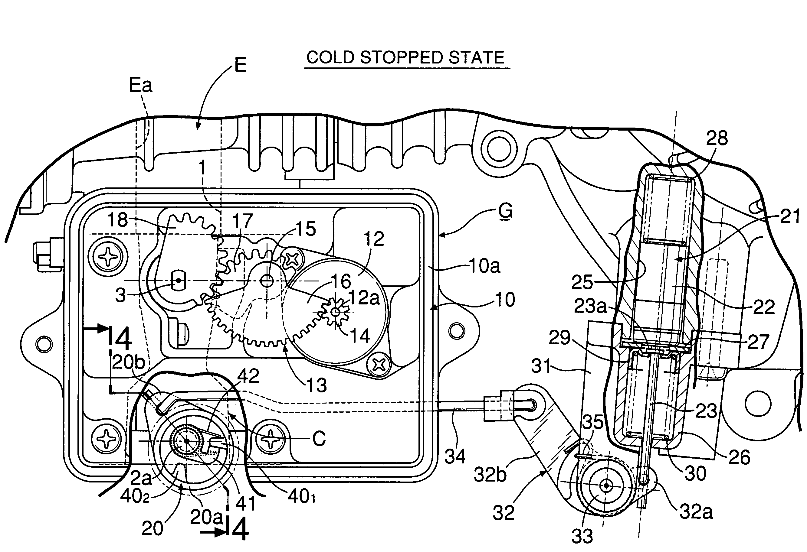 Carburetor automatic control system in engine