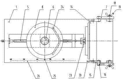 Multi-specification combined elbow welding tool and welding method for same